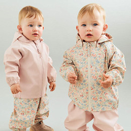 Куртка-дождевик для малышей Wheat, цветочный коллаж